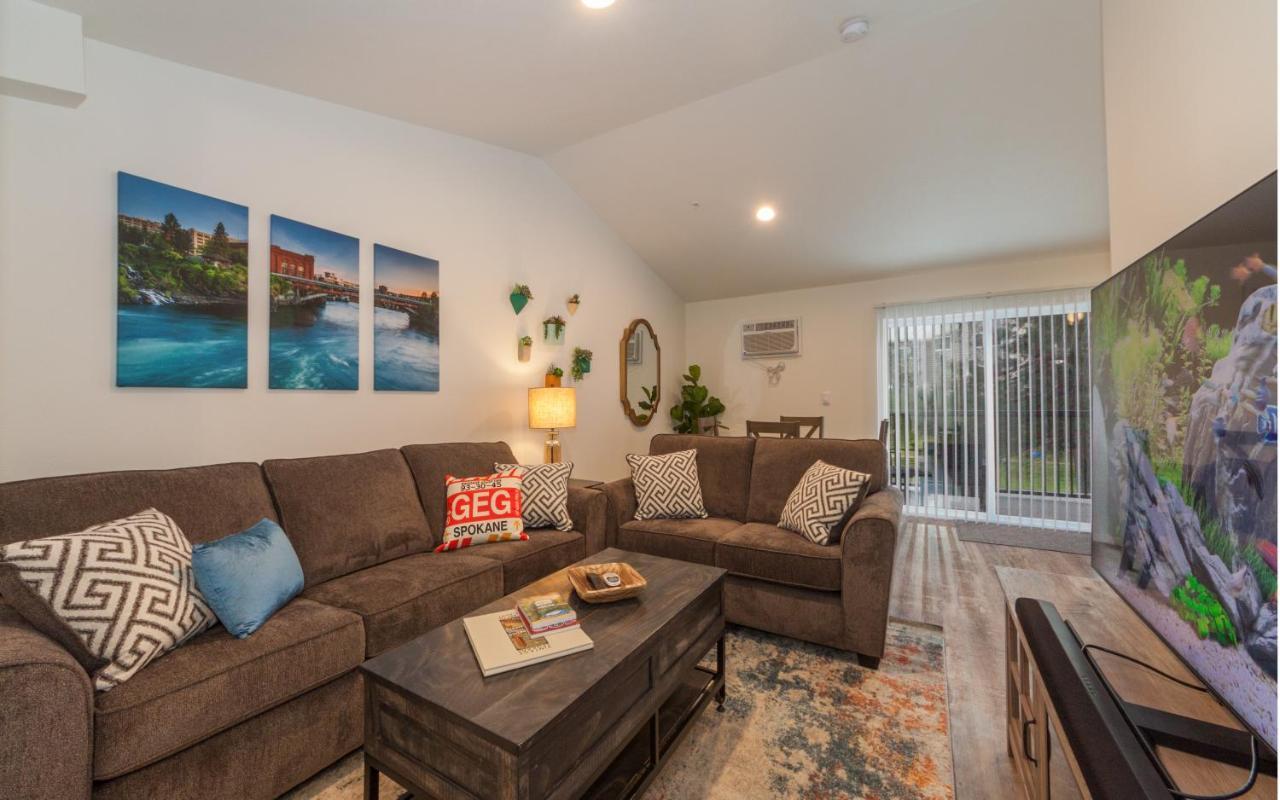 Modern And Stylish King Bed Wifi Free Parking Apartment Spokane Valley Exterior photo